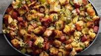 Cornbread Stuffing With Shrimp and Ham Cornbread Stuffing With Shrimp and Ham