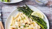 Creamy Vegan White Sauce Pasta Creamy Vegan White Sauce Pasta