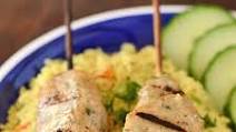 Middle Eastern grilled ground chicken kabob Middle Eastern grilled ground chicken kabob