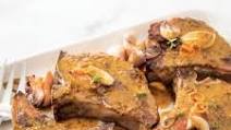 Satsuma-and-Creole Mustard-Glazed Pork Chops Satsuma-and-Creole Mustard-Glazed Pork Chops