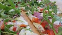Grilled Veggie Pizza with Burrata and Arugula Grilled Veggie Pizza with Burrata and Arugula