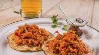 Tostadas de marlín o atún ahumado Tostadas de marlín o atún ahumado