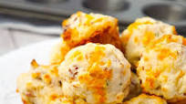Cheddar Bacon Biscuit Bites Cheddar Bacon Biscuit Bites