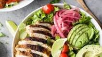 30-Minute Chicken Fajita Salad with Chimichurri Dressing 30-Minute Chicken Fajita Salad with Chimichurri Dressing