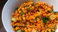 Lentejas con cebollín y ajonjolí Lentejas con cebollín y ajonjolí