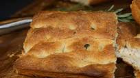 Herb & Sea Salt Focaccia Herb & Sea Salt Focaccia