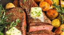 Rosemary Steak and Potatoes (on the Stove) Rosemary Steak and Potatoes (on the Stove)