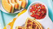 Corn and Cheddar Waffles Corn and Cheddar Waffles