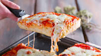Tall and soft tray-baked pizza Tall and soft tray-baked pizza