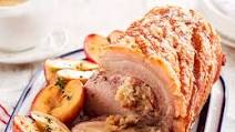 Crispy Rolled Pork with Easy Herb Stuffing Crispy Rolled Pork with Easy Herb Stuffing