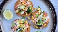 Coho Salmon Tostadas Coho Salmon Tostadas