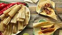 Jackfruit & Lentil Tamales with Chipotle Crema Jackfruit & Lentil Tamales with Chipotle Crema