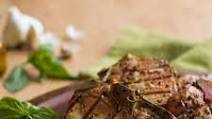Basil-Garlic Porterhouse Pork Chops Basil-Garlic Porterhouse Pork Chops
