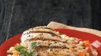 Grilled Chicken with Barley Grilled Chicken with Barley