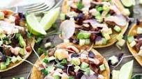 Tuna Poke Tostada Recipe with Chili Garlic Mayonnaise Tuna Poke Tostada Recipe with Chili Garlic Mayonnaise