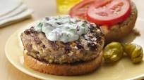 Greek Turkey Burgers with Tzatziki Sauce Greek Turkey Burgers with Tzatziki Sauce