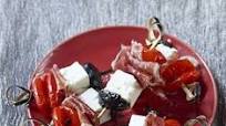 Antipasti skewers Antipasti skewers