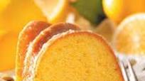 Glazed Lemon Flute Cake Glazed Lemon Flute Cake