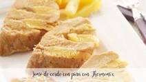 Pork loin with pineapple with Thermomix Pork loin with pineapple with Thermomix