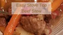 Easy Stove Top Beef Stew Easy Stove Top Beef Stew