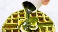 Green Tea Matcha Waffles Green Tea Matcha Waffles
