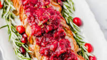 Bacon Wrapped Pork Tenderlion with Cranberry Sauce Bacon Wrapped Pork Tenderlion with Cranberry Sauce