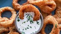 Crispy Air Fryer Onion Rings (Recipe From Frozen) | Sip Bite Go Crispy Air Fryer Onion Rings (Recipe From Frozen) | Sip Bite Go