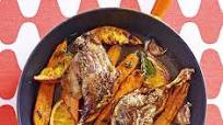 Tender roast duck with citrus & carrots Tender roast duck with citrus & carrots
