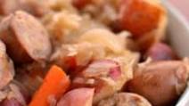 Slow Cooker Sauerkraut and Sausage Slow Cooker Sauerkraut and Sausage