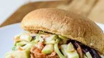 Pulled Chicken Sandwich Pulled Chicken Sandwich