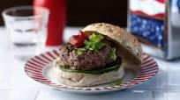 Spicy beef burger Spicy beef burger