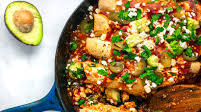 One Skillet Turkey and Black Bean Enchiladas One Skillet Turkey and Black Bean Enchiladas