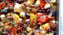 Sheet Pan Greek Chicken Sheet Pan Greek Chicken