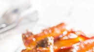 Bacon Wrapped Pork Chops With Keto Caramel Glaze Bacon Wrapped Pork Chops With Keto Caramel Glaze