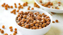 Roasted Chickpeas with Garlic Parmesan Seasoning Roasted Chickpeas with Garlic Parmesan Seasoning
