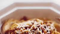 Spaghetti with Veal Bolognese Sauce Spaghetti with Veal Bolognese Sauce