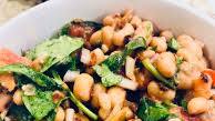 Blue Zones Kitchen Black Eyed Pea Salad with Mint & Onions Blue Zones Kitchen Black Eyed Pea Salad with Mint & Onions