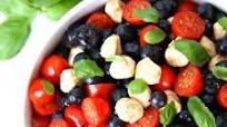 Red, White, and Blueberry Caprese Salad Red, White, and Blueberry Caprese Salad