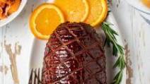 Baked Honey Bourbon Ham Recipe Baked Honey Bourbon Ham Recipe
