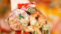 Cajun Shrimp and Sausage Cajun Shrimp and Sausage