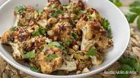 COLIFLOR Con Salsa Barbacoa AL HORNO COLIFLOR Con Salsa Barbacoa AL HORNO