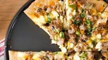 Sausage-Mushroom Breakfast Pizza Sausage-Mushroom Breakfast Pizza