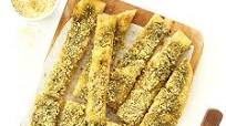 Vegan Pesto Parmesan Breadsticks Vegan Pesto Parmesan Breadsticks