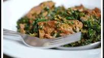 SAAG GOSHT - Lamb with Spinach Sauce SAAG GOSHT - Lamb with Spinach Sauce