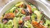 Crispy Chicken Caesar Salad with Tahini Dressing Crispy Chicken Caesar Salad with Tahini Dressing