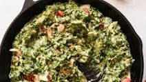 Paleo Creamed Spinach with Bacon (Whole30, Keto) Paleo Creamed Spinach with Bacon (Whole30, Keto)