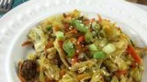 Asian Cabbage Stir Fry: Egg Roll in a Bowl Asian Cabbage Stir Fry: Egg Roll in a Bowl