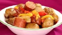 Crock Pot Potatoes and Sausage Crock Pot Potatoes and Sausage