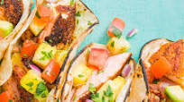 Blackened Salmon Tacos Blackened Salmon Tacos