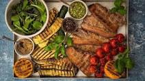 Super Easy BBQ Pork & Summer Vegetables Super Easy BBQ Pork & Summer Vegetables